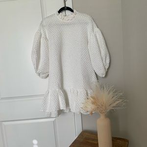 White mini Nasty Gal Dress- 2